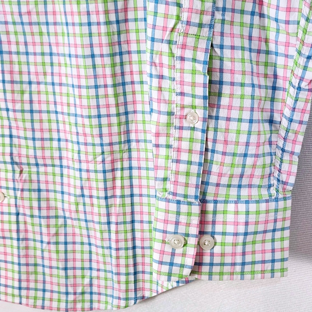 Peter Millar Performance Wicking Button Up Tatter… - image 5